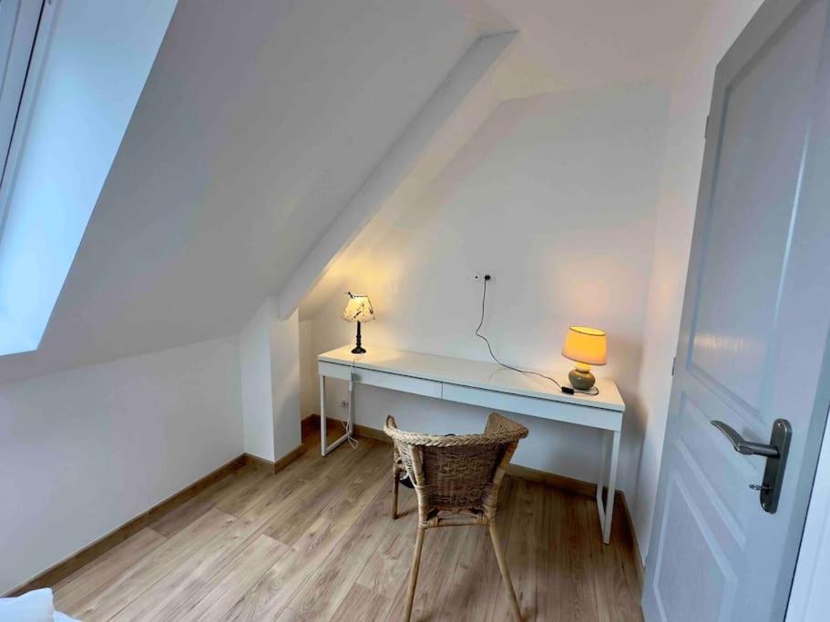 Maison Vue Mer Chez Aline Digosville Exteriér fotografie