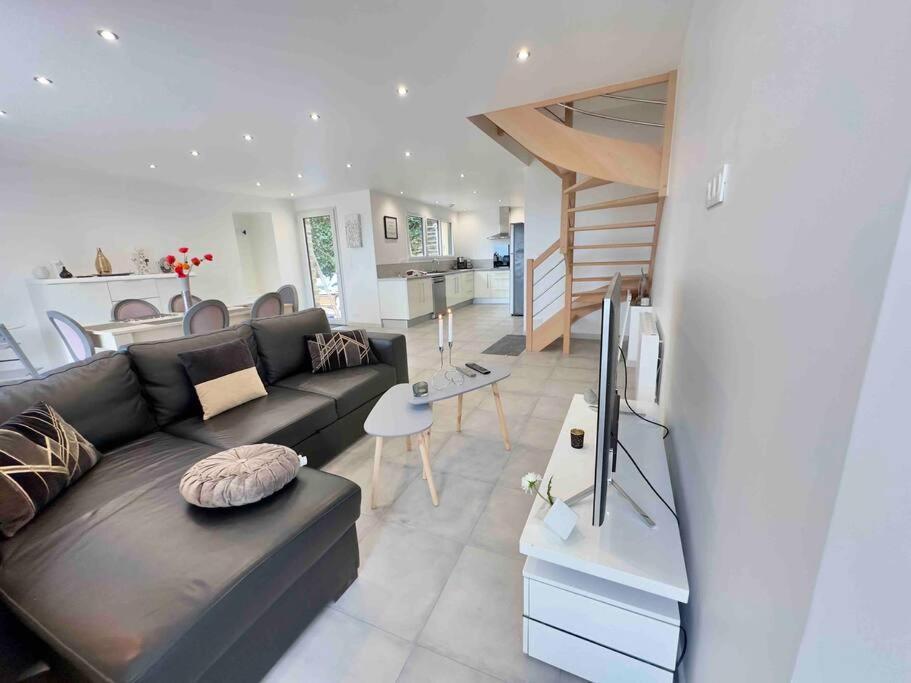 Maison Vue Mer Chez Aline Digosville Exteriér fotografie
